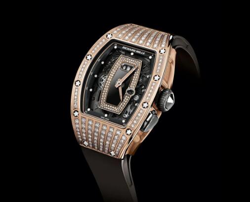 Richard Mille RM 037 Automatic Winding Gold Diamond Replica Watch